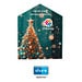 Täfelchen Adventskalender Haus, share Napolitain, inkl. Druck