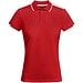 Tamil Sport Poloshirt für Damen, rot, M