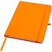 Teak A5 Hardcover Notizbuch, liniert, aus recyceltem Material, orange
