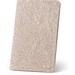 TEAPAD SOFT. Notizbuch A6 mit flexiblem Cover aus Teeblattverwertung (65%), Natur