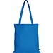 Fairtrade Baumwolltasche mit langen Henkeln, hellblau