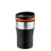 METMAXX® Thermobecher Voila, 250 ml, schwarz/orange METMAXX® Thermobecher Voila, 250 ml, schwarz/orange
