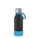 Thermotrinkflasche RETUMBLER-myNIZZA II 420 CERAMIC, schwarz/hellblau/hellblau