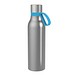Thermotrinkflasche RETUMBLER-myNIZZA II 600 CERAMIC, silber, Ring hellblau