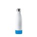 Thermotrinkflasche RETUMBLER-NIZZA, weiß, Sleeve hellblau