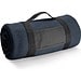 THORPE. Fleecedecke (180 g/m²) mit abnehmbarem Griff, Blau