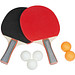 Tischtennisset, schwarz