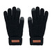 Touchscreen Handschuhe RPET TAKAI, Schwarz