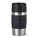 EMSA Isolierbecher Travel Mug Compact, 300 ml, schwarz