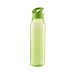 Trinkflasche Active Wave, 650 ml , RENEW, transparent-lime/lime