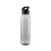 Trinkflasche Active Wave, 650 ml, transparent-schwarz/schwarz
