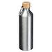 Trinkflasche aus recyceltem Aluminium , grau