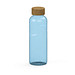 Trinkflasche Carve Natural Colour 1,0 l, transparent-blau