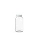 Trinkflasche Carve Refresh, 500 ml, RENEW, transparent/weiss