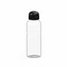 Trinkflasche Carve Sports, 700 ml, transparent/schwarz
