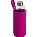 Trinkflasche mit Neoprensleeve 1,0 l, pink