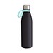 Trinkflasche RETUMBLER-myTOULON GLASS, schwarz, Ring mint