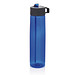 XD COLLECTION Tritan Trinkflasche mit Strohhalm, 750 ml, blau/grau XD COLLECTION Tritan Trinkflasche mit Strohhalm, 750 ml, blau/grau