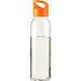 Trinkflasche Sirius, 650 ml, transparent/orange
