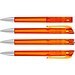 uma® EFFECT TOP transparent SI Drehkugelschreiber, orange
