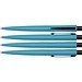 uma® LUMOS M GUM Druckkugelschreiber, hellblau