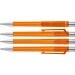 uma® PEPP transparent SI Druckkugelschreiber, orange