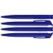 uma® RECYCLED PET PEN Druckkugelschreiber, dunkelblau