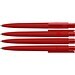 uma® RECYCLED PET PEN PRO K transparent GUM Druckkugelschreiber, rot