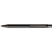 uma® STRAIGHT B Druckbleistift, schwarz