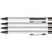 uma® STRAIGHT Druckkugelschreiber, weiss