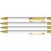 uma® STRAIGHT GO Druckkugelschreiber, weiss