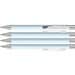 uma® STRAIGHT SI GUM Druckkugelschreiber, pastell blau