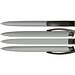 uma® TRINITY K transparent RECY Druckkugelschreiber, grau