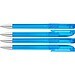 uma® UP transparent SI Drehkugelschreiber, hellblau