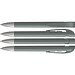 uma® YES F SI Druckkugelschreiber, grau