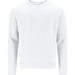 Unisex Sweatshirt mit Rundhalsausschnitt – Klassischer Crewneck, M, WEISS