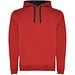 Urban Kapuzenpullover für Herren, rot/schwarz, M
