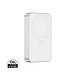Urban Vitamin Compton 10000mAh Powerbank aus RCS Plastik/Alu, silber