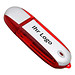 USB-Stick Aluline, 16 GB, rot