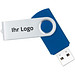 USB-Stick in Metallbox, 4 GB, blau USB-Stick in Metallbox, 4 GB, blau