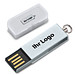 Mini-USB-Stick Swing, 8 GB, silber