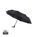 VINGA Baltimore AWARE™ RPET 21“ Regenschirm, schwarz