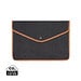 VINGA Bosler 14 Zoll Laptop-Tasche aus GRS recyceltem Canvas, schwarz
