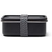 VINGA Parks Lunch-Box aus RCS Stainless-Steel, schwarz