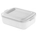 Vorratsdose Brot-Box, transparent-milchig Vorratsdose Brot-Box, transparent-milchig