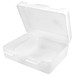 Vorratsdose Dinner-Box-Plus, transparent-milchig