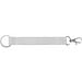WALSALL. SET Lanyard SUBLIMATION Short II DUO (20 mm) aus recyceltem Polyester (100% rPET) mit Ø 32 mm Ring und 20 mm Schnappkarabiner, 301 - Weiß