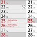 Geiger-Notes Wandplaner Spectrum 3 Bestseller, inkl. Druck, hellgrau