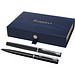 Waterman Allure Tintenroller und Kugelschreiber - Set, navy