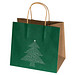 Weihnachtstasche klein, grün